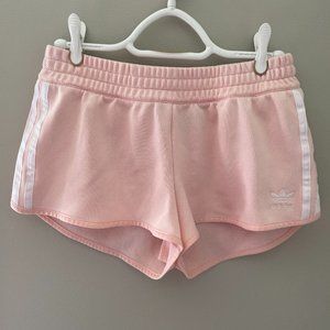 ADIDAS Light Pink Mesh Shorts Medium